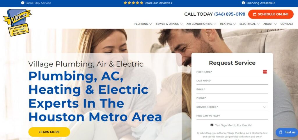 Village Plumbing, Air & Electric