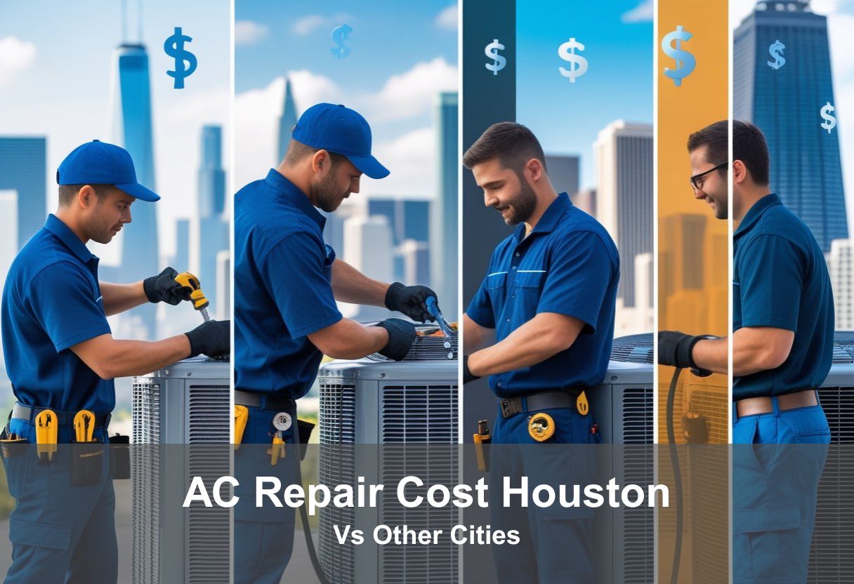 AC Repair Costs Houston vs Other Cities Price
