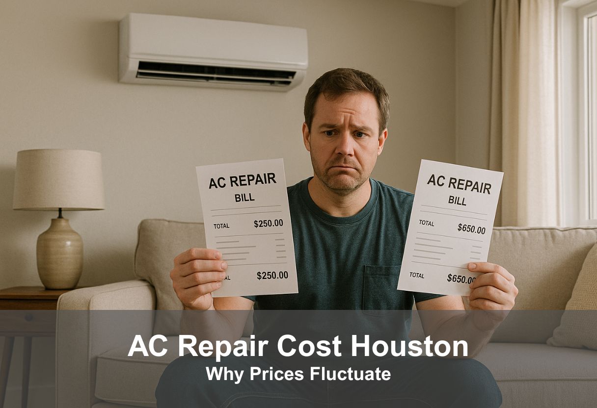AC Repair Costs Houston Why Prices Fluctuate