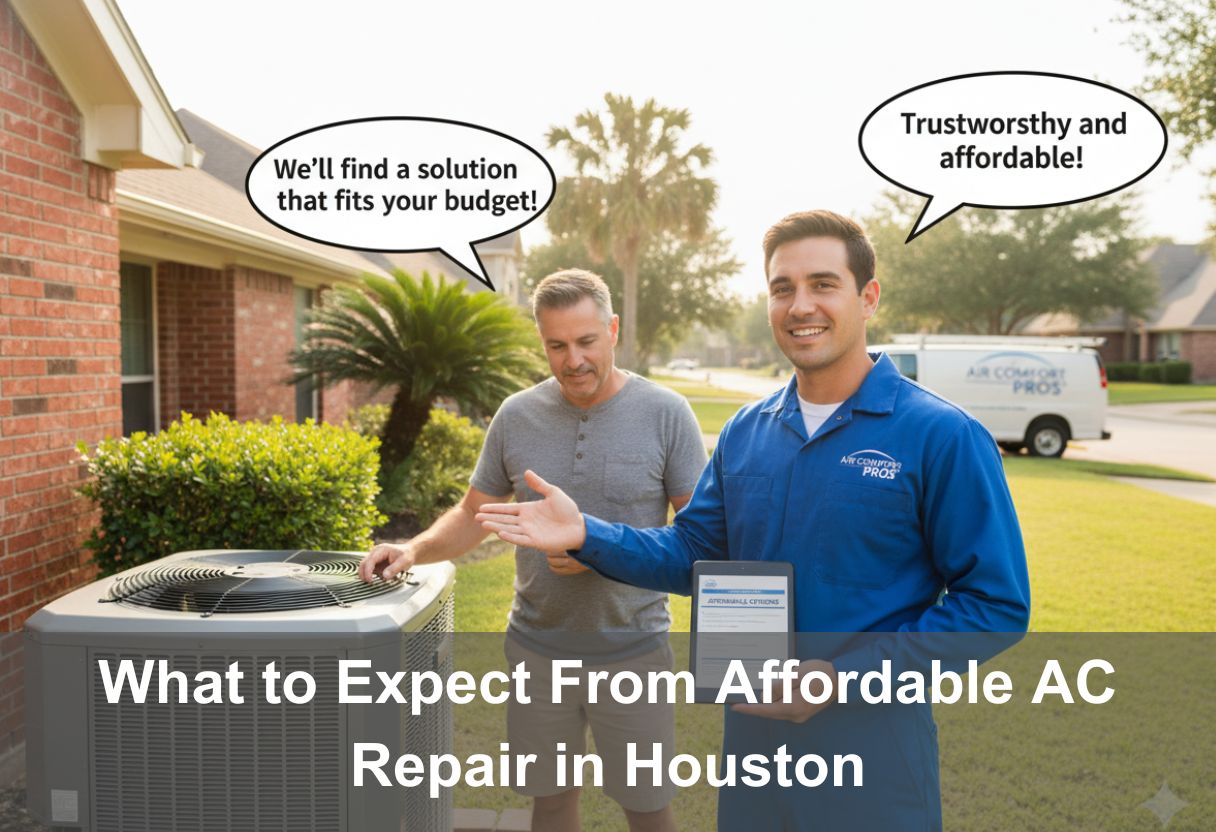 What to Expect From Affordable AC Repair in Houston