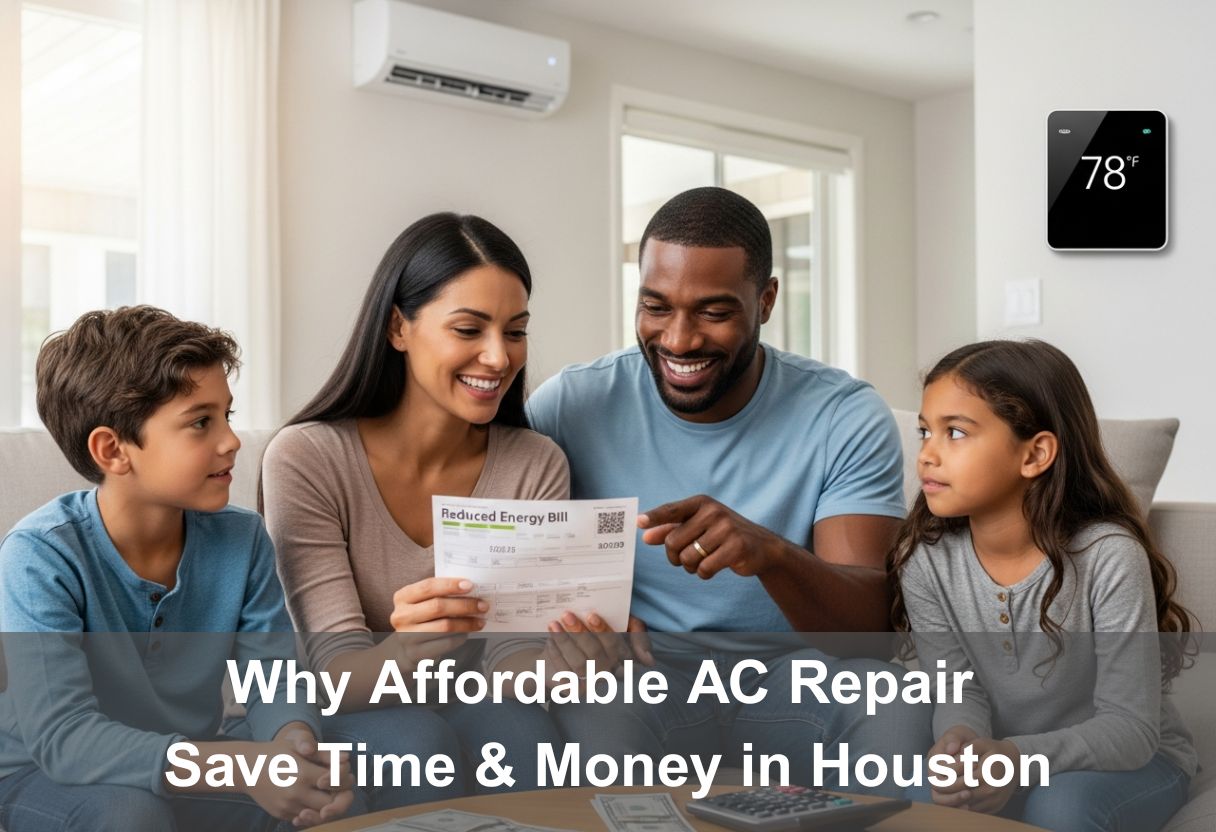 Why Affordable AC Repair Save Time & Money in Houston
