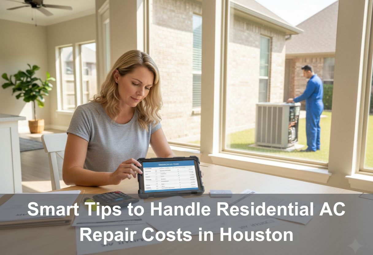 Smart Tips to Handle Residential AC Repair Costs in Houston